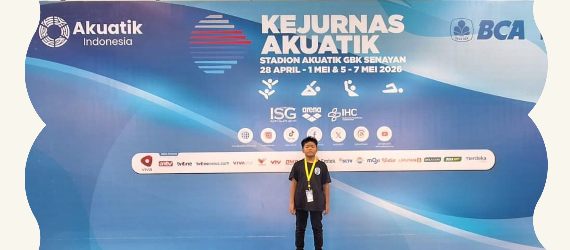 Mirza Handaru Prasetya, Resmi Wakili Jawa Timur Berlaga di Kejuaraan Akuatik Nasional Tahun 2026