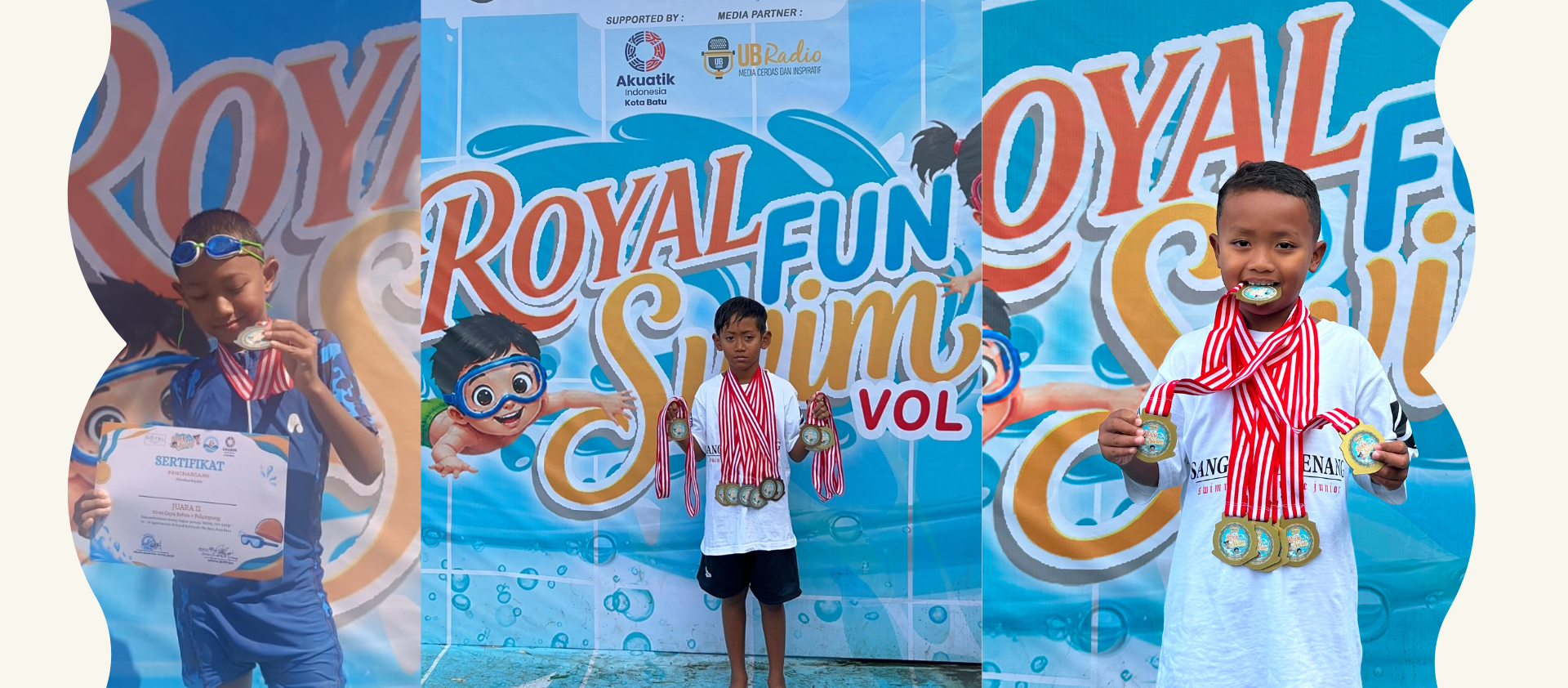 Jajaran Medali Royal Fun Swim 2026, Prestasi Atlet Renang MIT Ar Roihan