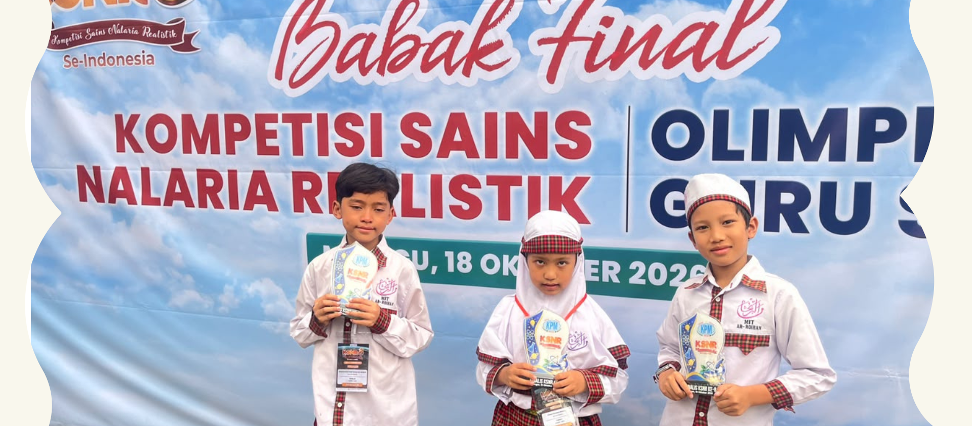 Melaju ke Final, Arslan Muhammad Rasya Juara Harapan 3 KSNR Ke-8 Se-Indonesia